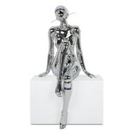 Moosee Cyber Woman lampa stojąca 4 W LED lustrzany chrom MSE1501100512