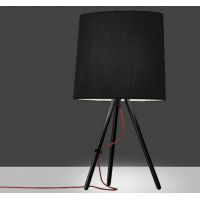Martinelli Luce Eva lampa stołowa 1x12W czarna 798/NE/NE