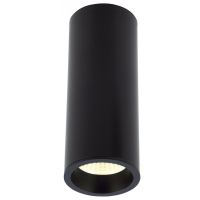 MaxLight Long lampa podsufitowa 1x7W LED czarna C0154