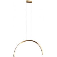 MaxLight Trio Arc lampa wisząca 1x21 W złoty szczotkowany P0519