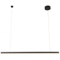 MaxLight Trio lampa wisząca 1x19 W czarna P0310