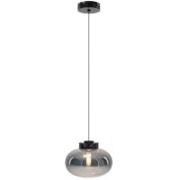 MaxLight Palloncini lampa wisząca 1x7 W czarna-przydymiona P0515