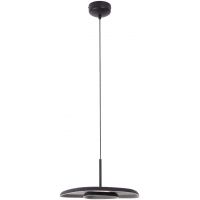 MaxLight Deux lampa wisząca 1x5 W czarna-szary/popielaty P0560