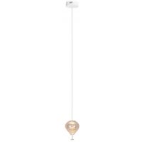 MaxLight Palloncini lampa wisząca 1x11 W bursztynowa P0575