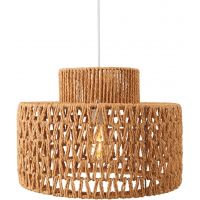 MaxLight Raffle lampa wisząca 1x15 W beżowa P0587