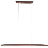 MaxLight Woody lampa wisząca 1x25 W dark wood P0598