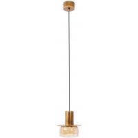 MaxLight Signature lampa wisząca 1x8 W mosiądz P0601