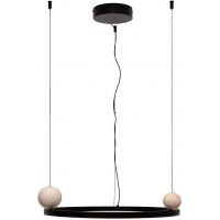 MaxLight Solaris lampa wisząca 1x35 W czarna P0613