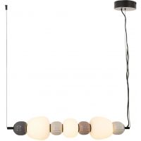 MaxLight Modern lampa wisząca 1x28 W szary/brązowa P0630