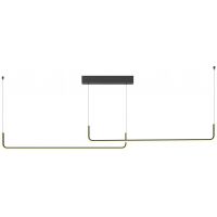 MaxLight Urus lampa wisząca 1x30 W czarna P0645