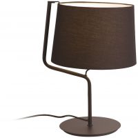 MaxLight Chicago lampa stołowa 1x100W czarna T0029
