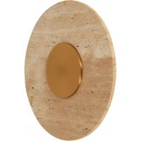 MaxLight Sun kinkiet 1x14 W złoty W0417