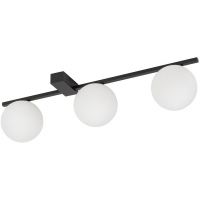 Nowodvorski Lighting Pik lampa podsufitowa 3x12 W biała-czarna 10301