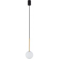 Nowodvorski Lighting Karo lampa wisząca 1x12 W biała-czarna-złota 10305