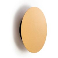 Nowodvorski Lighting Ring kinkiet 1x7 W czarny-złoty 10317