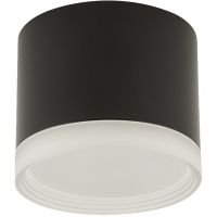 Nowodvorski Lighting Silba lampa podsufitowa 1x12W czarna 10477