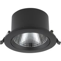 Nowodvorski Lighting Egina lampa do zabudowy 1x15 W czarna 10558