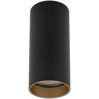 Nowodvorski Lighting Mono lampa podsufitowa 1x10 W czarna-złota 10779