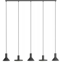 Nowodvorski Lighting Hermanos V lampa wisząca 5x10W czarna 10906
