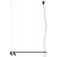 Nowodvorski Lighting Fourty III lampa wisząca 3x10 W biała-czarna 11447