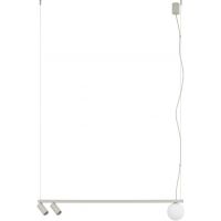 Nowodvorski Lighting Fourty III lampa wisząca 3x10 W szary 11450