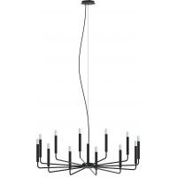 Nowodvorski Lighting Orto lampa wisząca 12x10 W czarna 11464