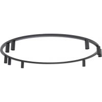 Nowodvorski Lighting Fourty Round lampa podsufitowa 9x10 W czarna 11950