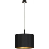 Nowodvorski Lighting Alice lampa wisząca 1x25 W czarna/złota 4961