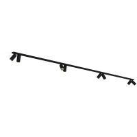 Nowodvorski Lighting Mono lampa podsufitowa 8x10 W czarna 7701