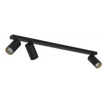 Nowodvorski Lighting Mono III lampa podsufitowa 3x10W LED czarna/złota 7767