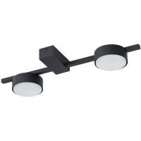 Nowodvorski Lighting Pills lampa podsufitowa 2x12 W czarna 8264