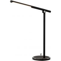 Nowodvorski Lighting Smart lampa biurkowa 1x8 W czarna-srebrna 8358