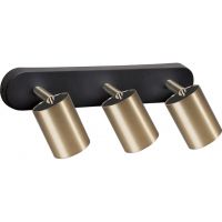 Nowodvorski Lighting Eye Spot Brass III kinkiet 3x10W mosiądz/czarny 8818