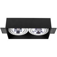 Nowodvorski Lighting Mod lampa do zabudowy 2x15 W czarna 9403