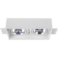 Nowodvorski Lighting Mod lampa do zabudowy 2x15 W biała 9407