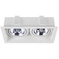 Nowodvorski Lighting Mod lampa do zabudowy 2x15 W biała 9412