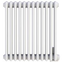 Zehnder Charleston Electric grzejnik elektryczny z grzałką 60x59,4 cm biały NZ3-060-059/GF