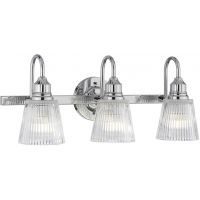 Quintiesse Addison kinkiet 3x3 W chrom-przezroczysty QN-ADDISON3-BATH