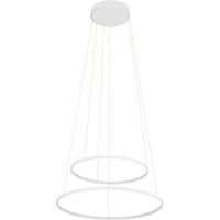 Nowodvorski Lighting Circolo lampa wisząca 1x67 W biała 11646