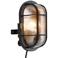 Nordlux Skotlampe kinkiet zewnętrzny 1x60 W czarny 17051003
