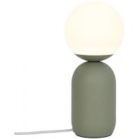 Nordlux Notti lampa stołowa 1x25W zielona/biała 2011035023