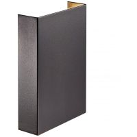 Nordlux Fold kinkiet zewnętrzny 2x5 W czarny 2019051003