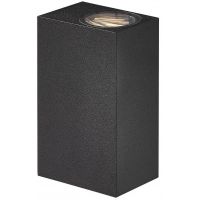 Nordlux Asbol Kubi kinkiet zewnętrzny 2x6,5 W czarny 2019071003