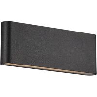 Nordlux Kinver kinkiet zewnętrzny 2x8,5 W czarny 2118181003