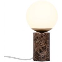 Nordlux Lilly lampa stołowa 1x25W brązowa 2213575018