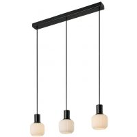 Nordlux Milford lampa wisząca 3x25 W czarna 2412623003