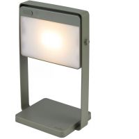 Nordlux Saulio Solar lampa solarna stołowa 1x3,5 W oliwkowo-zielony 2418035023