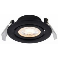 Nordlux Monolo lampa do zabudowy 1x4,8 W czarna 2510300103