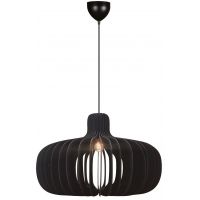 Nordlux Hazo lampa wisząca 1x60 W czarna 2512073003