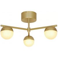 Nordlux Contina lampa wisząca 3x5 W mosiądz szczotkowany 2512096035
